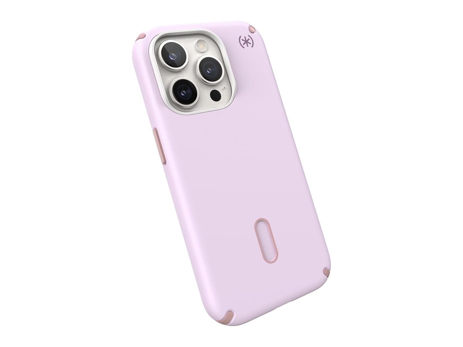 Speck - Presidio2 Pro MagSafe with ClickLock - iPhone 15 Pro - Soft Lilac/Carnation Petal