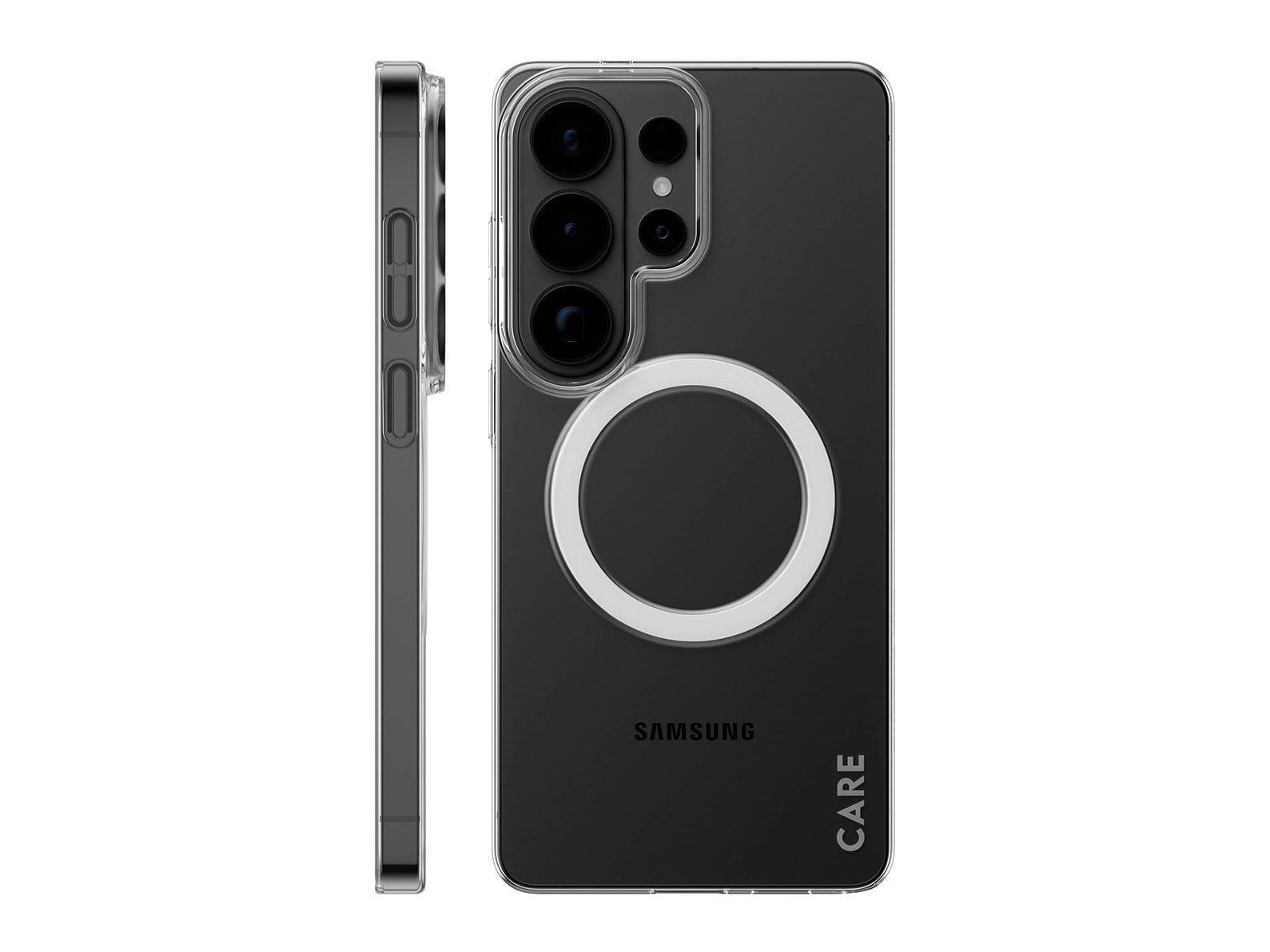 PanzerGlass - CARE SL1M Case Transparent w. Qi Samsung Galaxy S26 Ultra