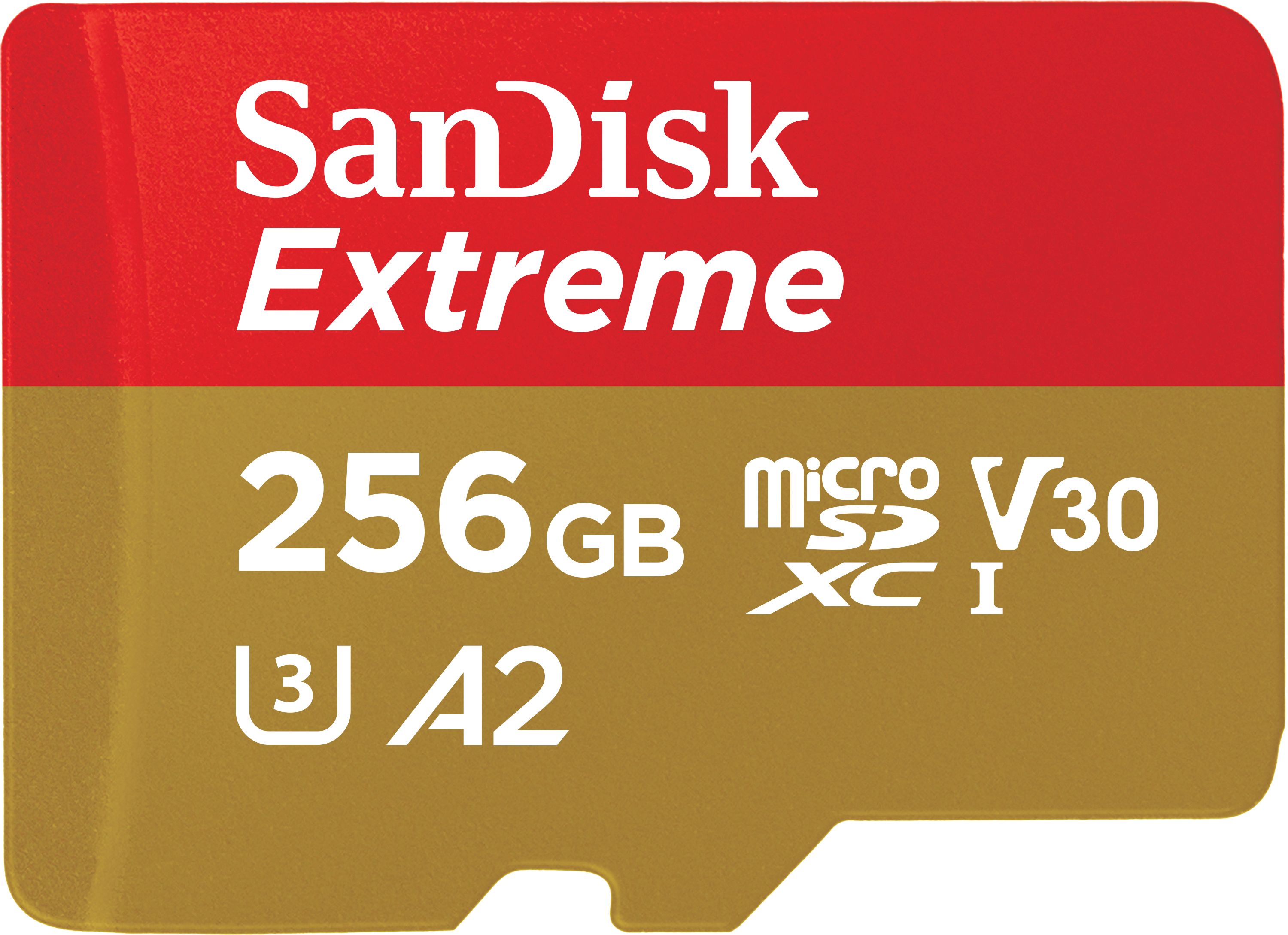 SanDisk - Extreme microSDXC 190MB/s with SD Adapter 256GB Storage Drives - UHS-I