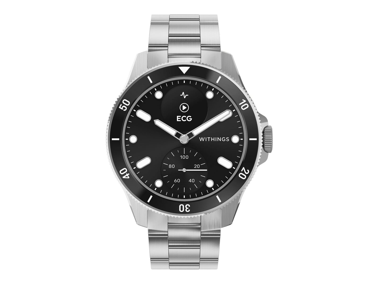 Withings - ScanWatch Nova 42mm Smart Watches - Black