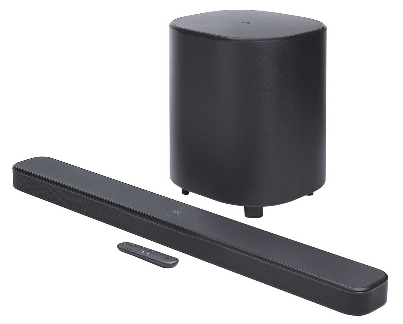 JBL - Bar 500MK2 Wi-Fi, Bluetooth 5.3 Soundbars - Black