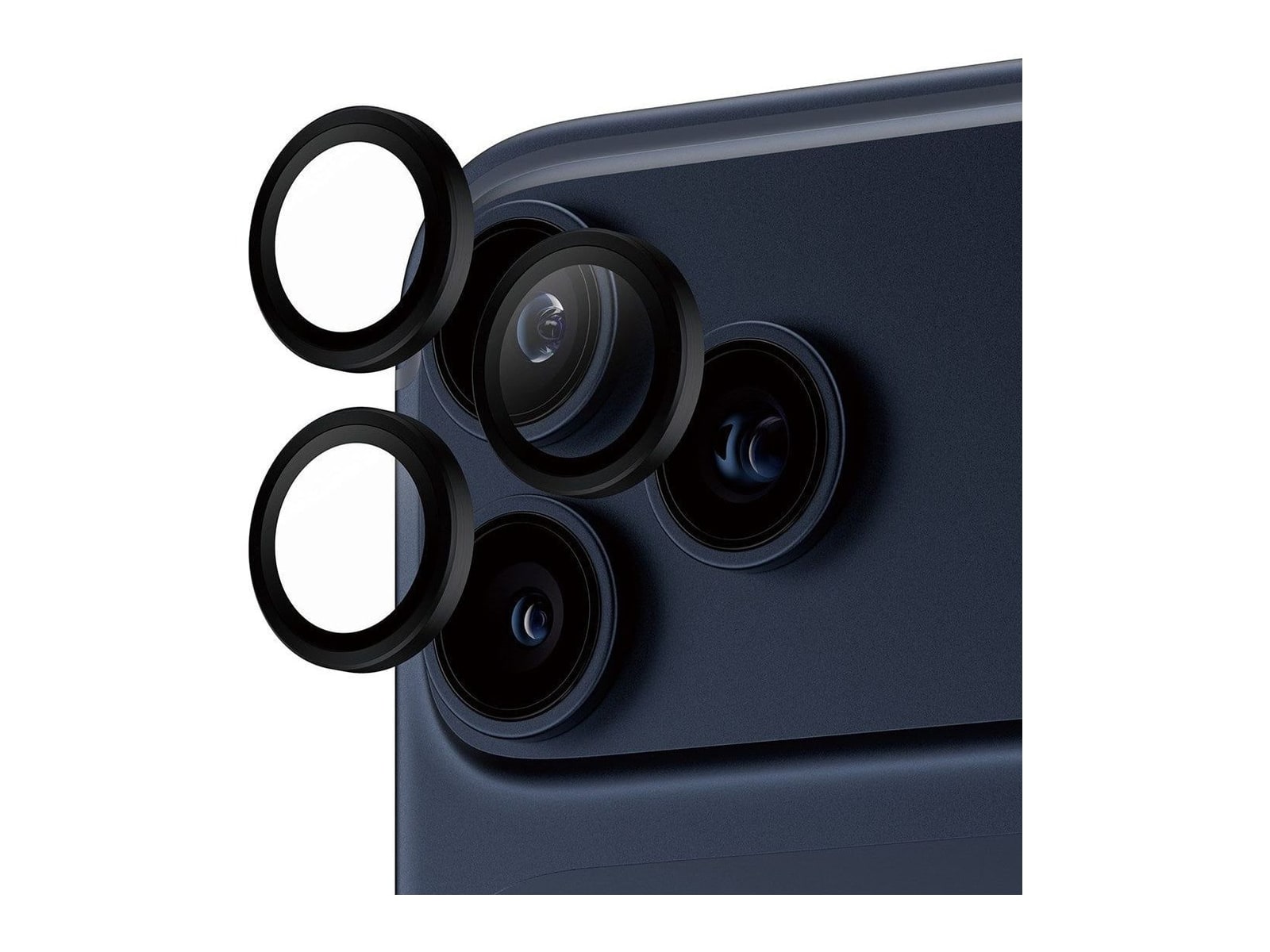 PanzerGlass - Hoops Camera Lens Protector Black iPhone 17 Pro