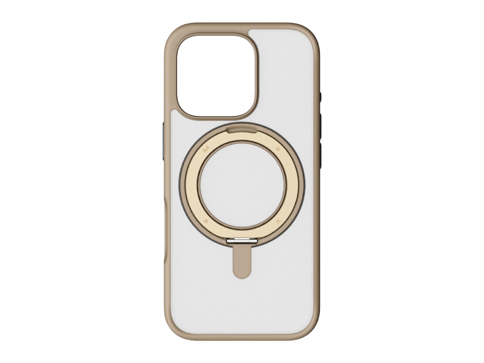MOMAX - CaseFORM Roller Reinforced Case - iPhone 16 Pro - Sandstone