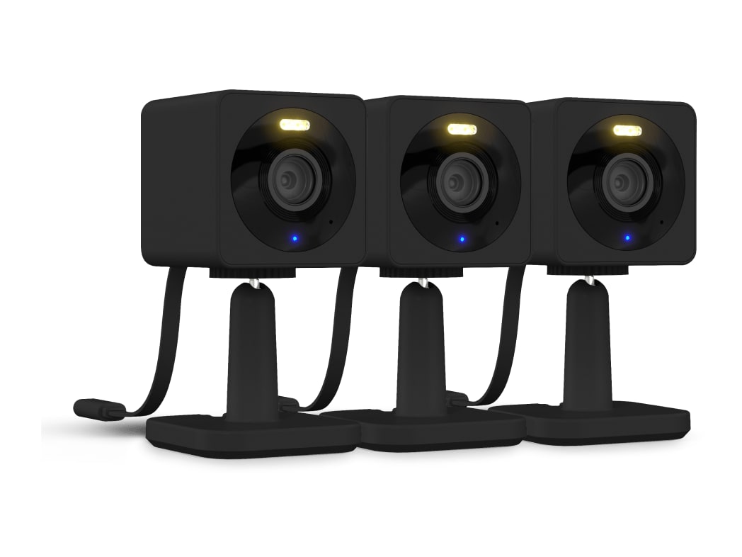 Wyze - Cam OG Black 3-Pack Security Cameras