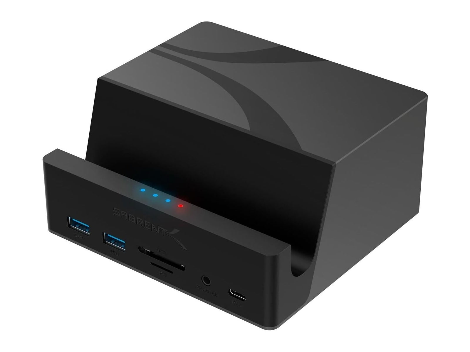Sabrent - USB-C Universal Docking Station, Dual Monitor Displaylink Dock USB-C Docking Stations