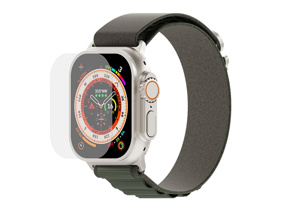 Cygnett - OpticShield Glass Screen Protector for Apple Watch 8 Ultra