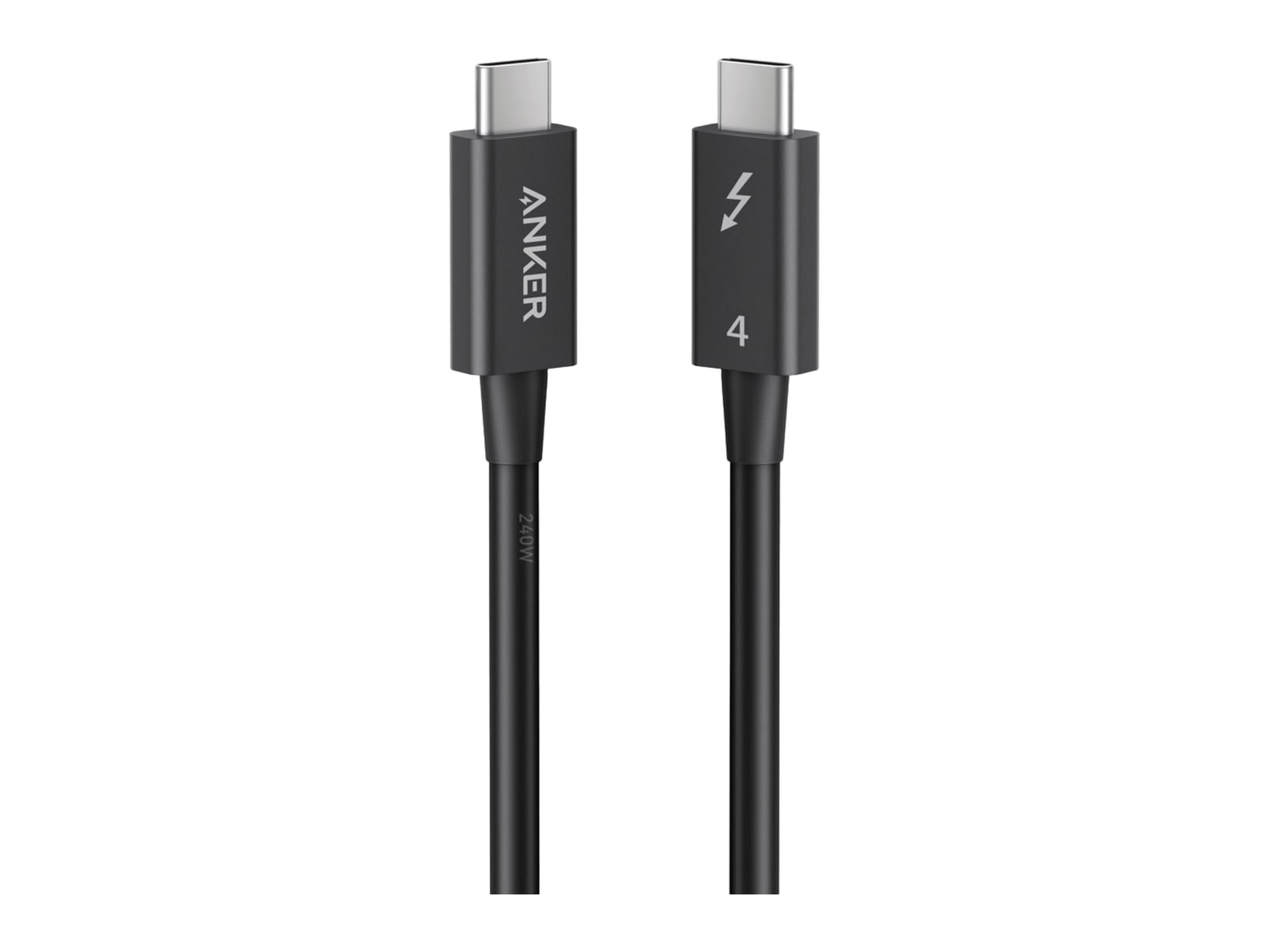 Anker - Thunderbolt 4 Certified USB-C to USB-C Cable Thunderbolt Cables