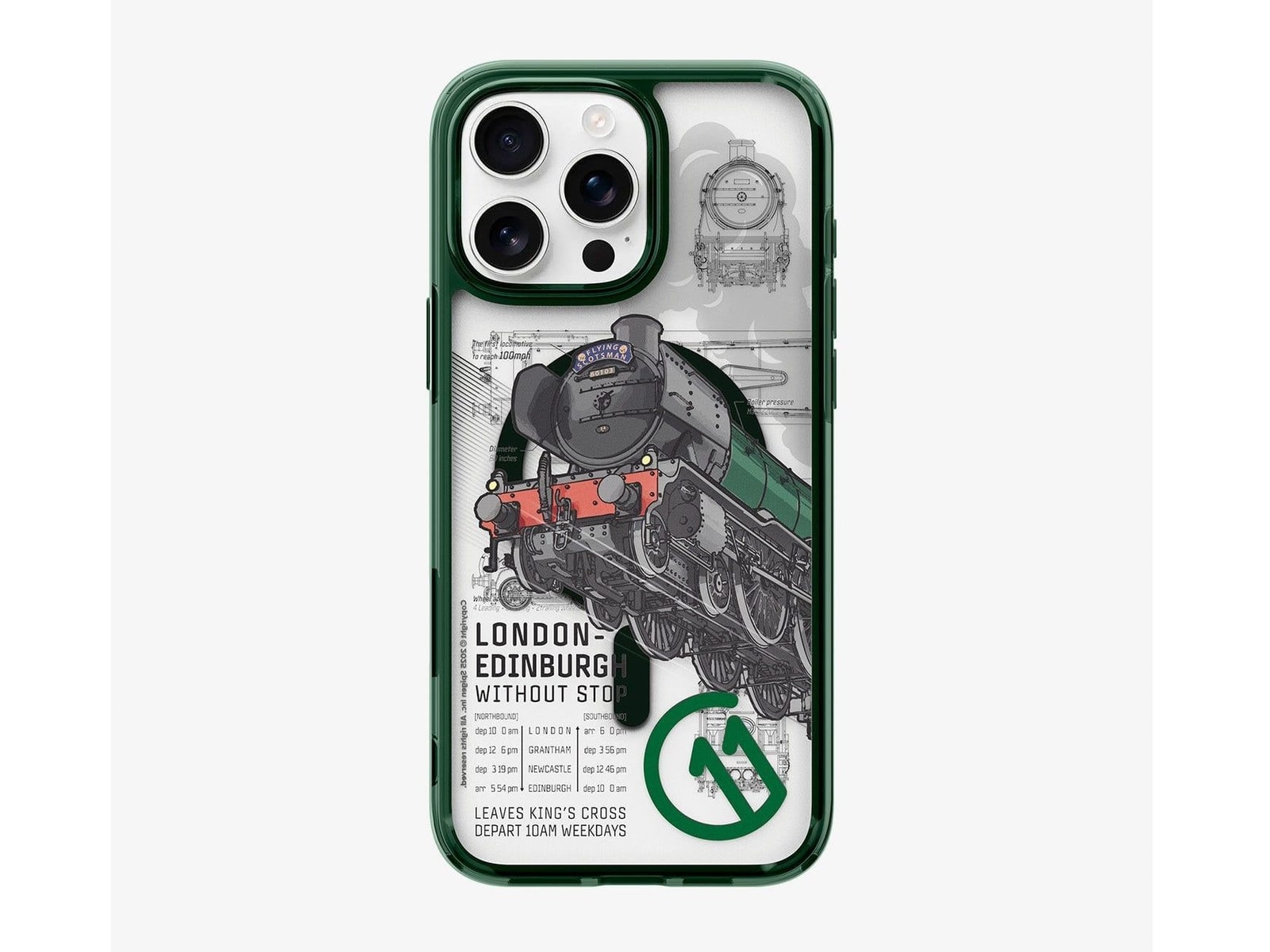 Spigen - c11 Series Scotsman Fir Edition (Mag Fit) - iPhone 16 Pro Max - Scotsman Fir
