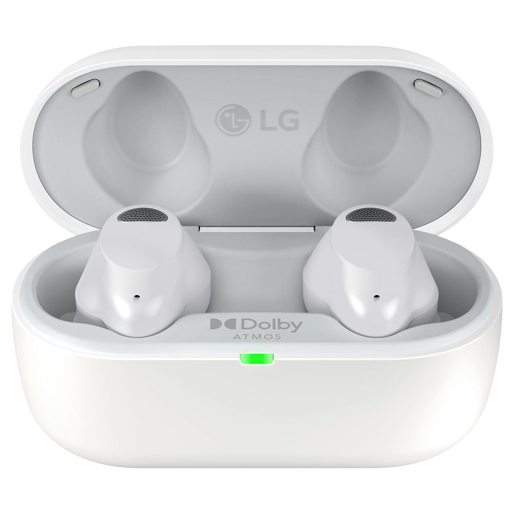 LG - TONE Free T80 Bluetooth True Wireless Earbuds - White