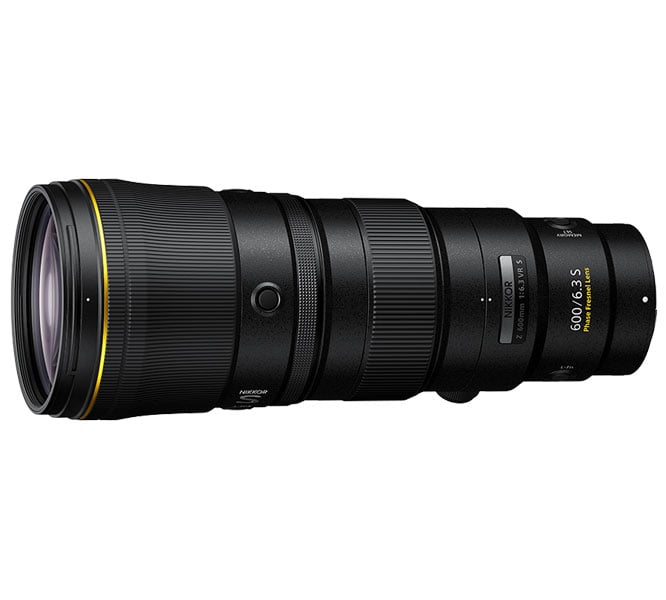 Nikon - NIKKOR Z 600mm f/6.3 VR S Camera Lenses - Black