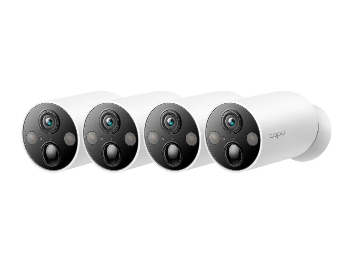 TP-Link - Tapo C425 Smart Wireless Security Camera 4-Pack Security Cameras