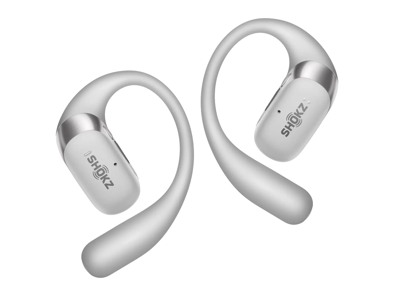 Shokz - OpenFit 2 Plus Bluetooth True Wireless Earbuds - Gray