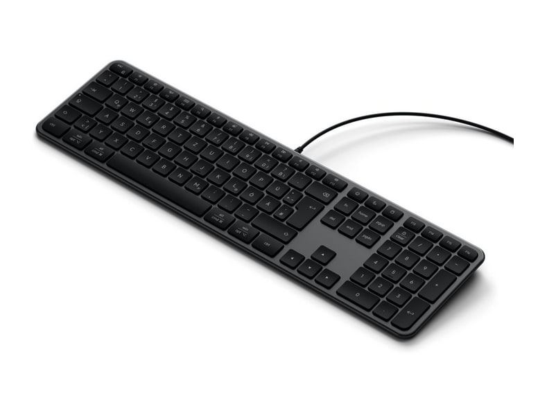 Satechi - Slim LX3 (German Layout) Keyboards - Space Black