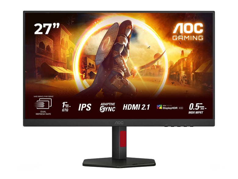 AOC - 27" U27G4R 4K UHD 160Hz Gaming Monitors (EU)