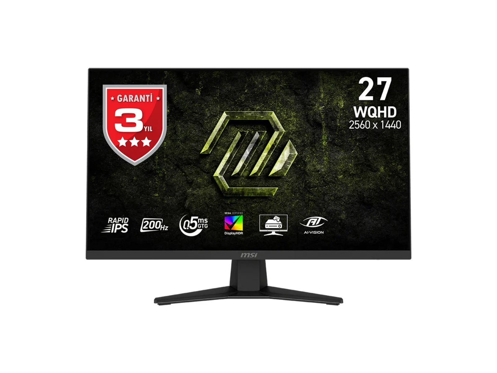 MSI - 27" MAG 274QF E20 WQHD 200Hz Gaming Monitors
