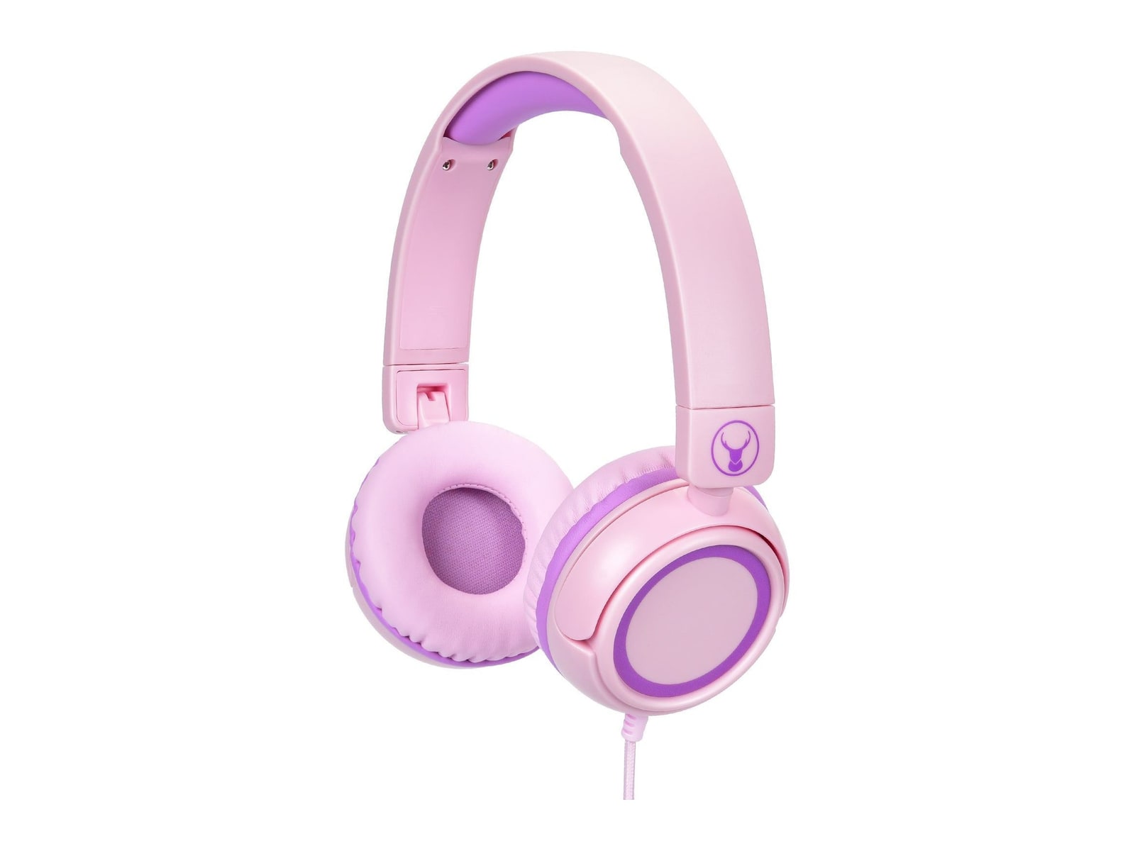 Bonelk - Comfort Kids Wired On-Ear Headphones - Blush