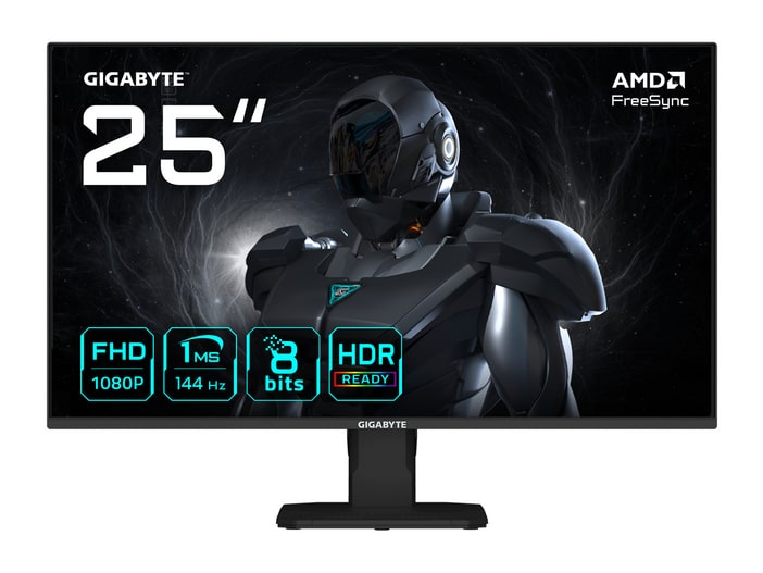 Gigabyte - 25" GS25F14 Full HD 144Hz Gaming Monitors