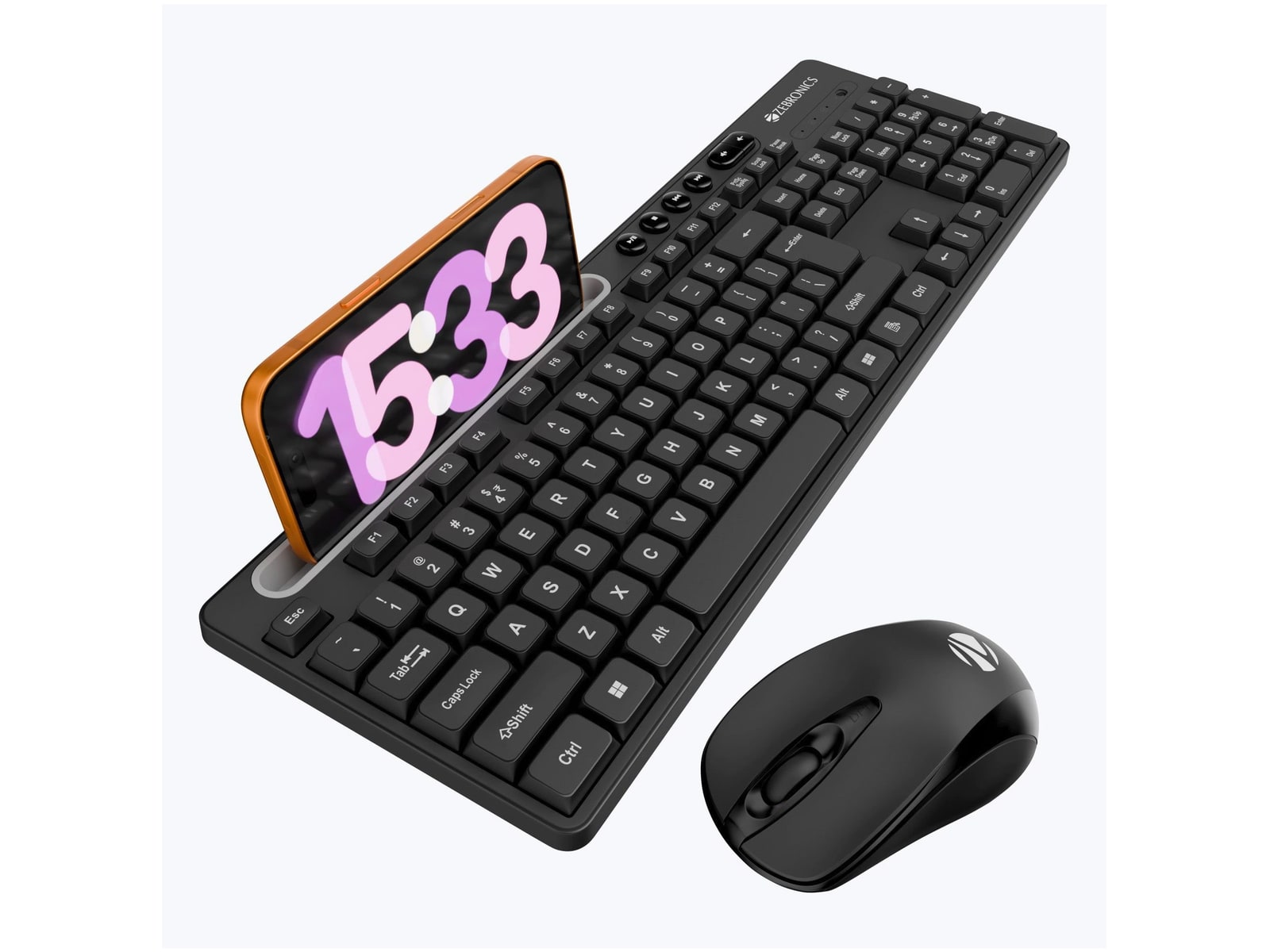 Zebronics - Zeb Companion 140 Combo Wireless Keyboards