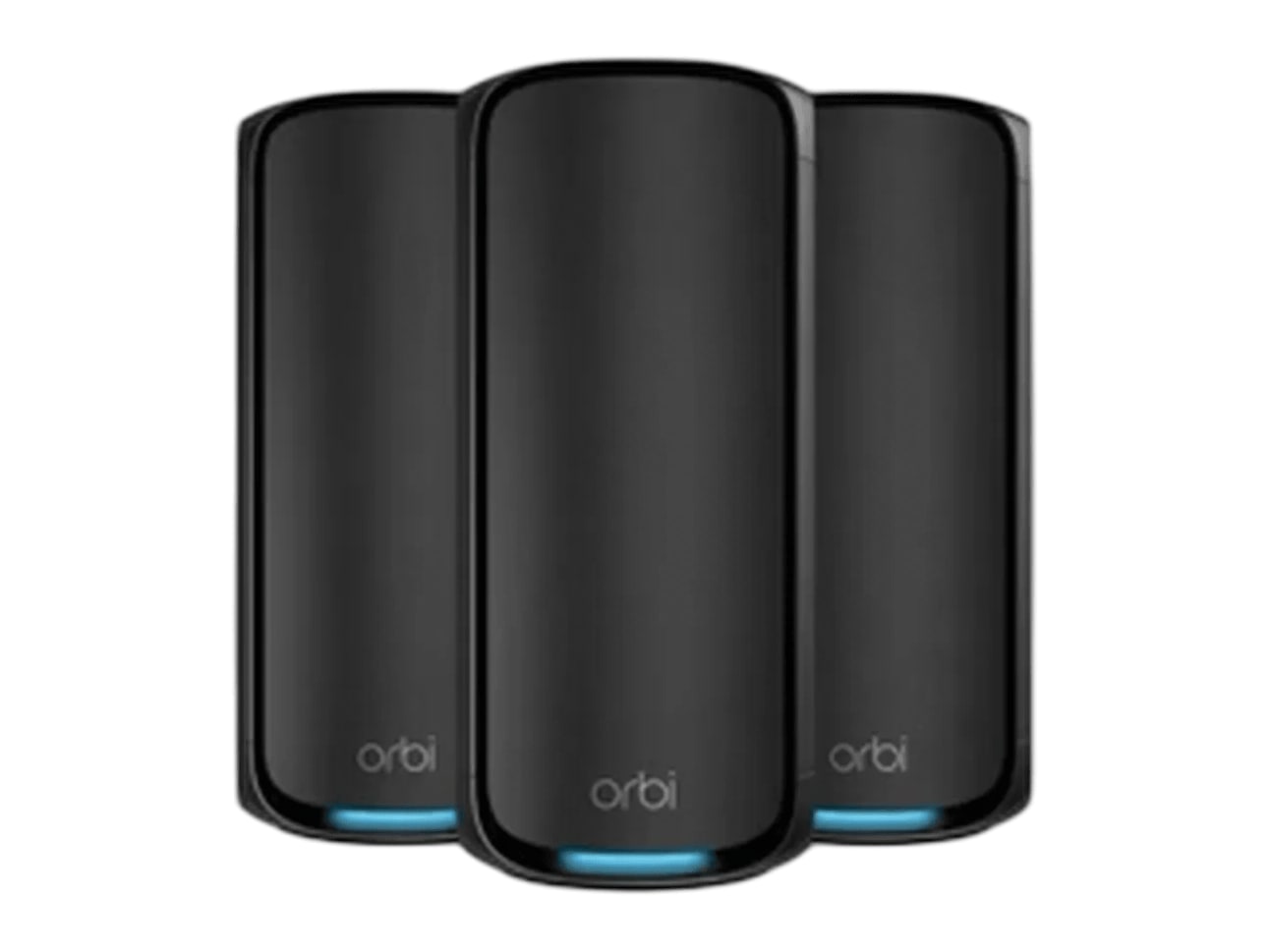 Netgear - Orbi RBE973SB Quad-Band Wi-Fi 7 (802.11be) Mesh Wi-Fi Systems