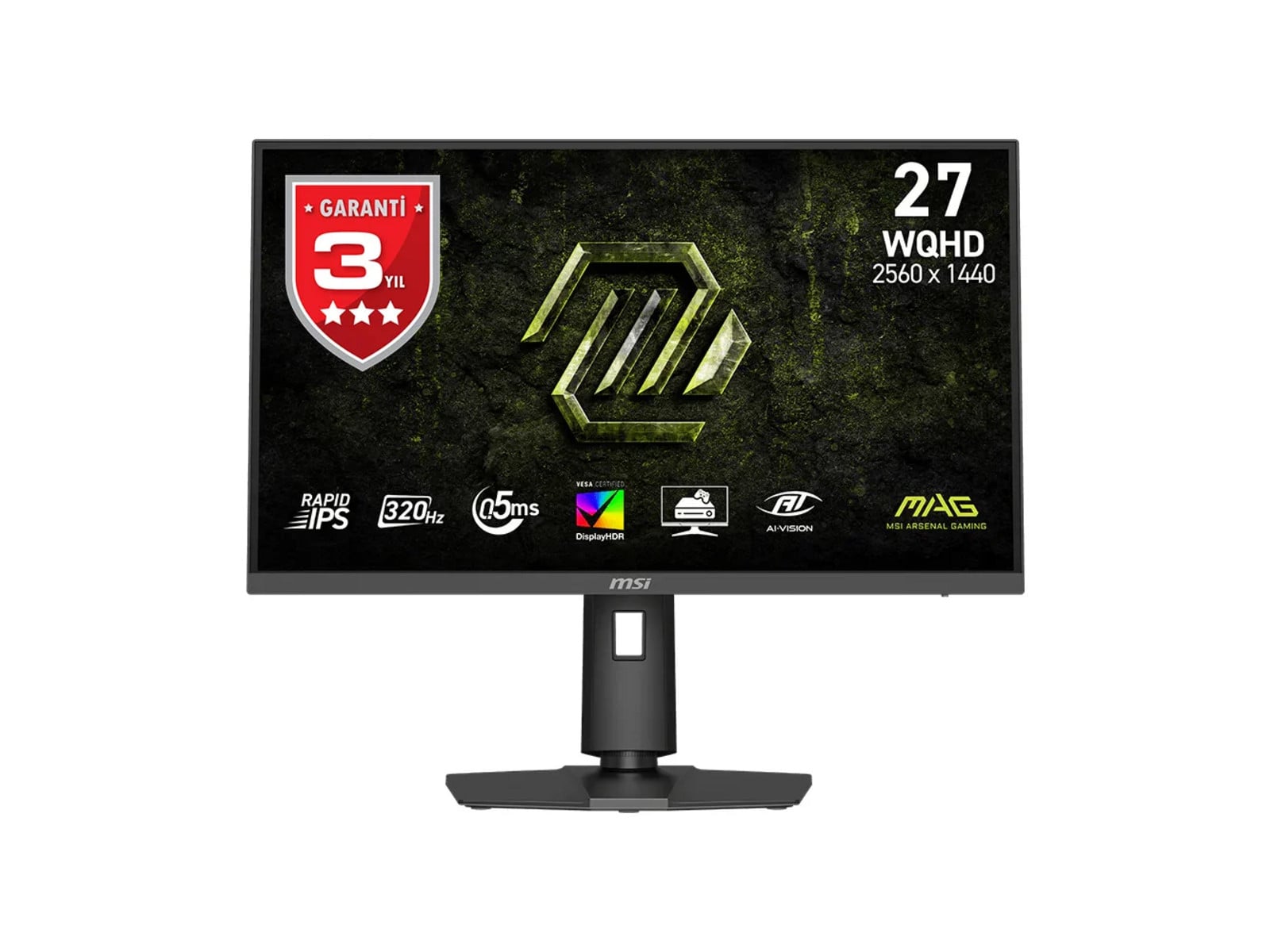 MSI - 27" MAG 274QPF X32 WQHD 320Hz Gaming Monitors