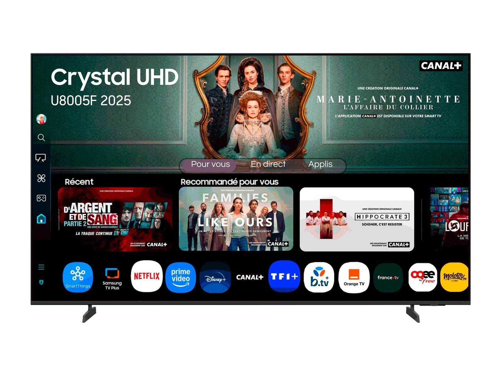 Samsung - Crystal UHD U8005 43 inch 4K/8K TVs