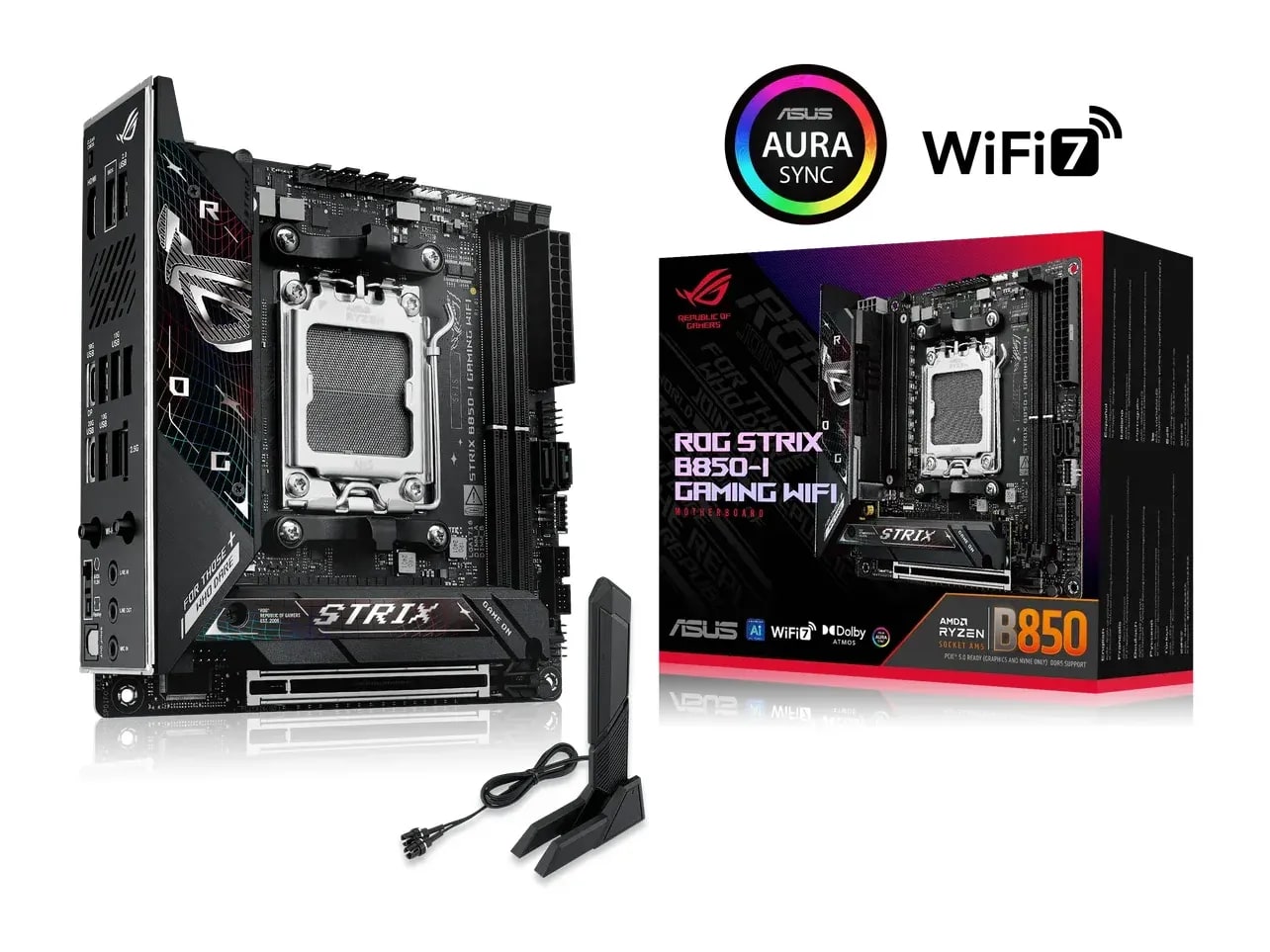 ASUS - ROG Strix B850-I Gaming WiFi Motherboards