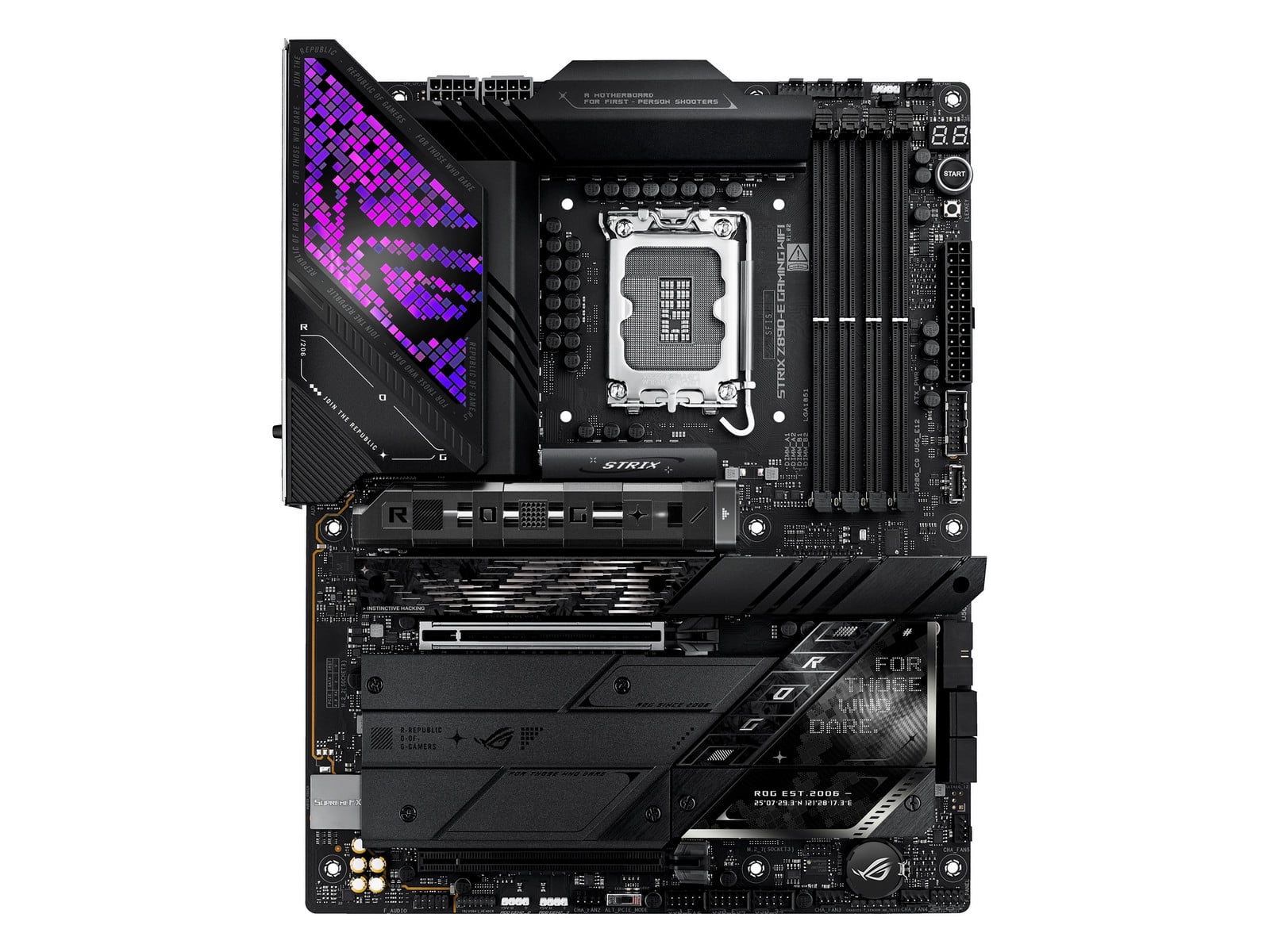 ASUS - ROG Strix Z890-E Gaming WiFi Motherboards - PCI Express 5.0 x16