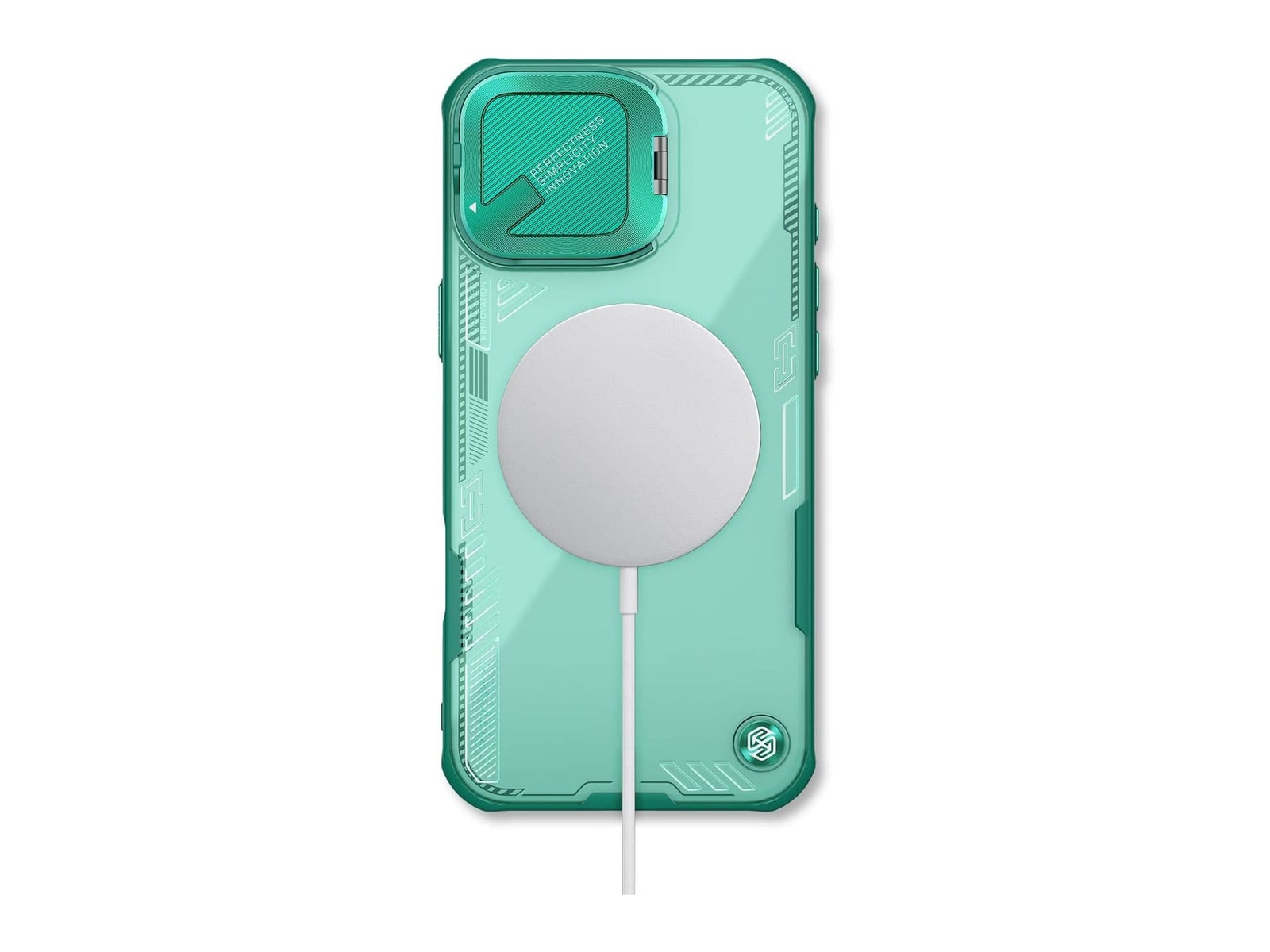 Nillkin - MagSafe Compatible Iceblade CamProp Case - iPhone 16 - Green