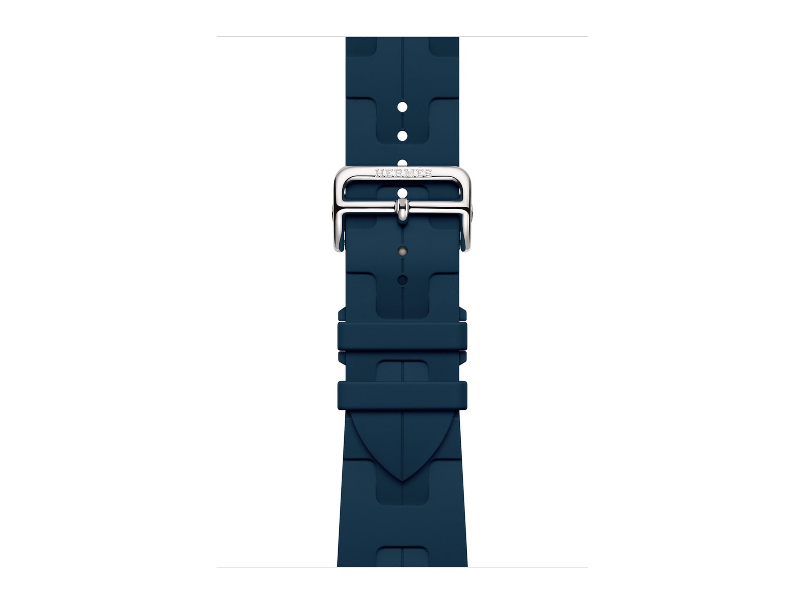 Apple - Apple Watch Hermes Kilim Single Tour - 46mm - Bleu De Malte