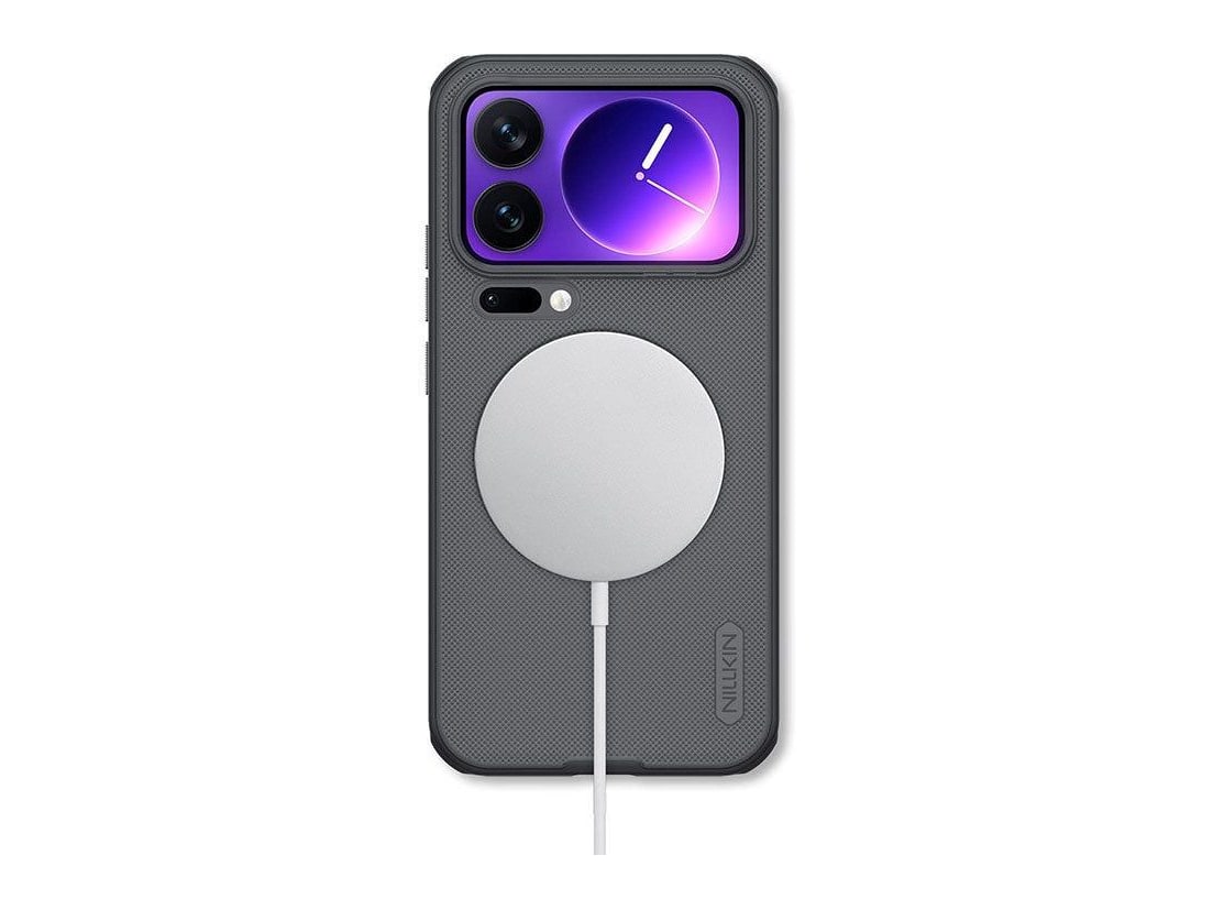 Nillkin - MagSafe Compatible Super Frosted Shield Pro Case - Xiaomi 17 Pro - Translucent Black