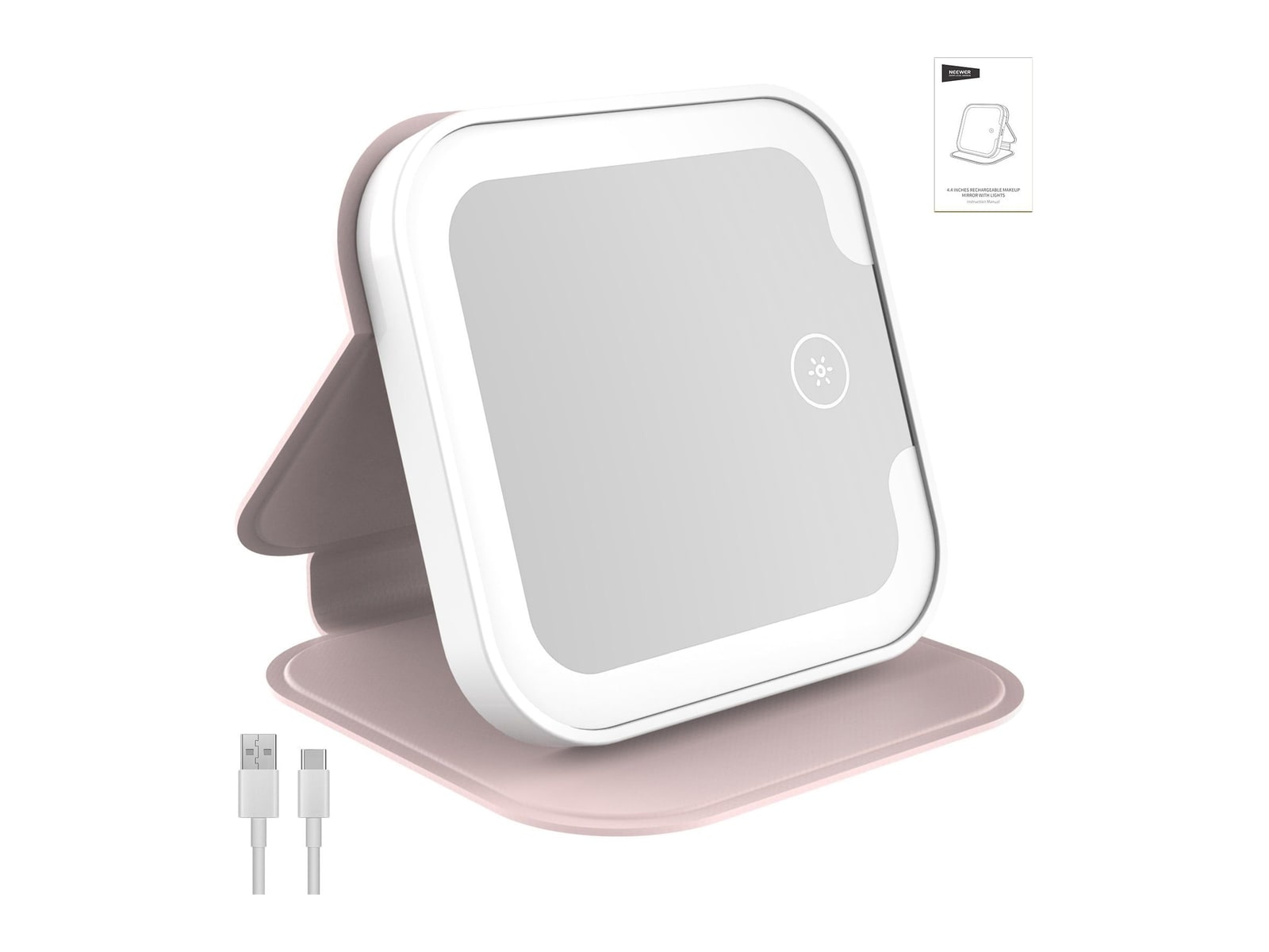 Neewer - N26/N27 Lighted Makeup Mirror with LED Lights Camera Accessories