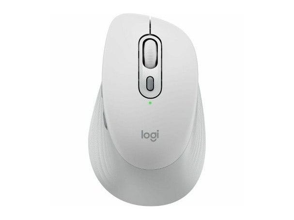 Logitech - Signature Comfort M840 L Bluetooth Wireless Mice - Off White
