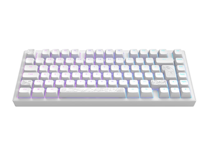 Dark Project - ALU81A Terra Nostra ISO Mechanical Keyboards - White