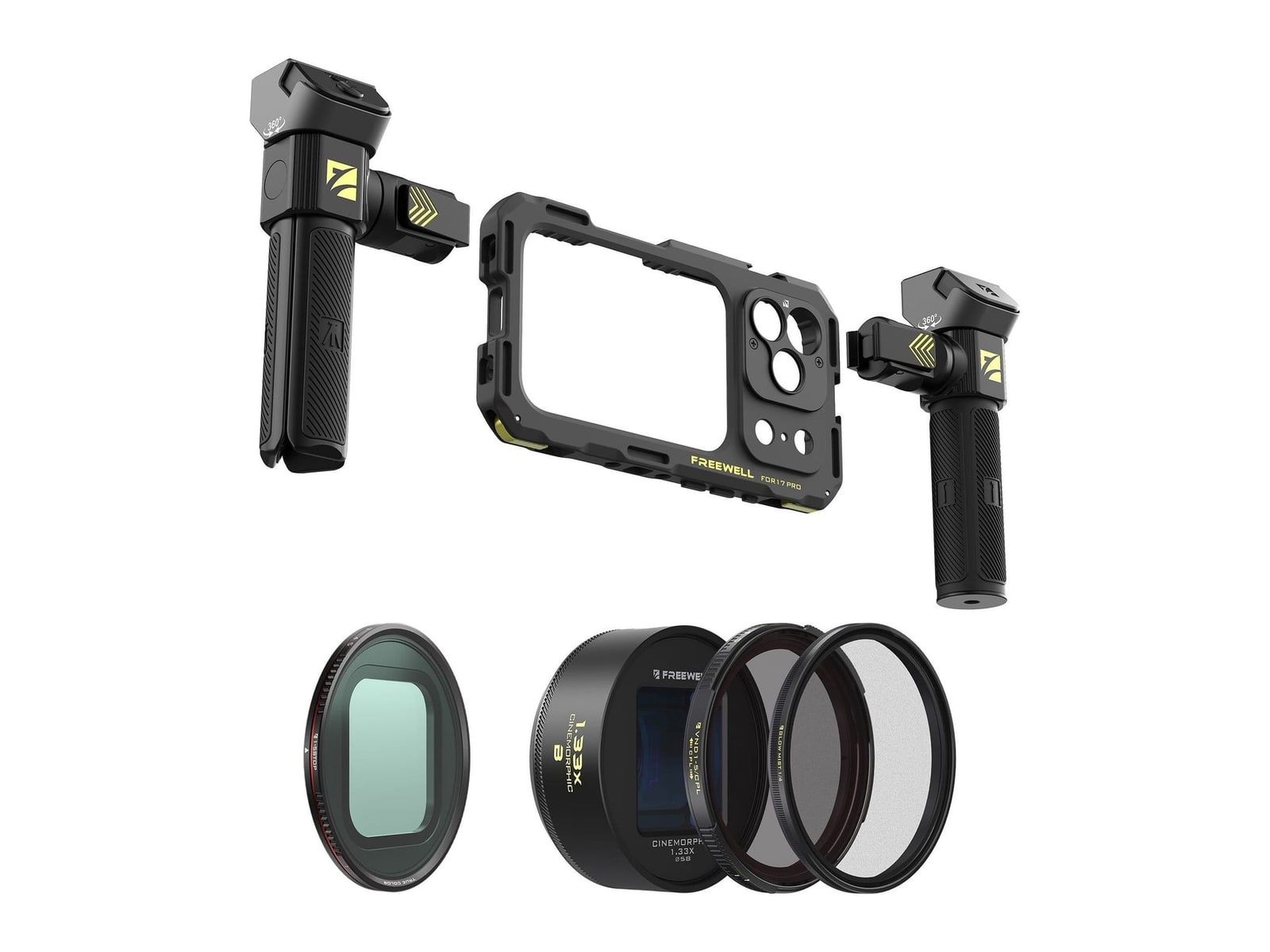 Freewell - iPhone Genius Rig Cine Kit iPhone 17 Pro / Blue Camera Accessories - Blue