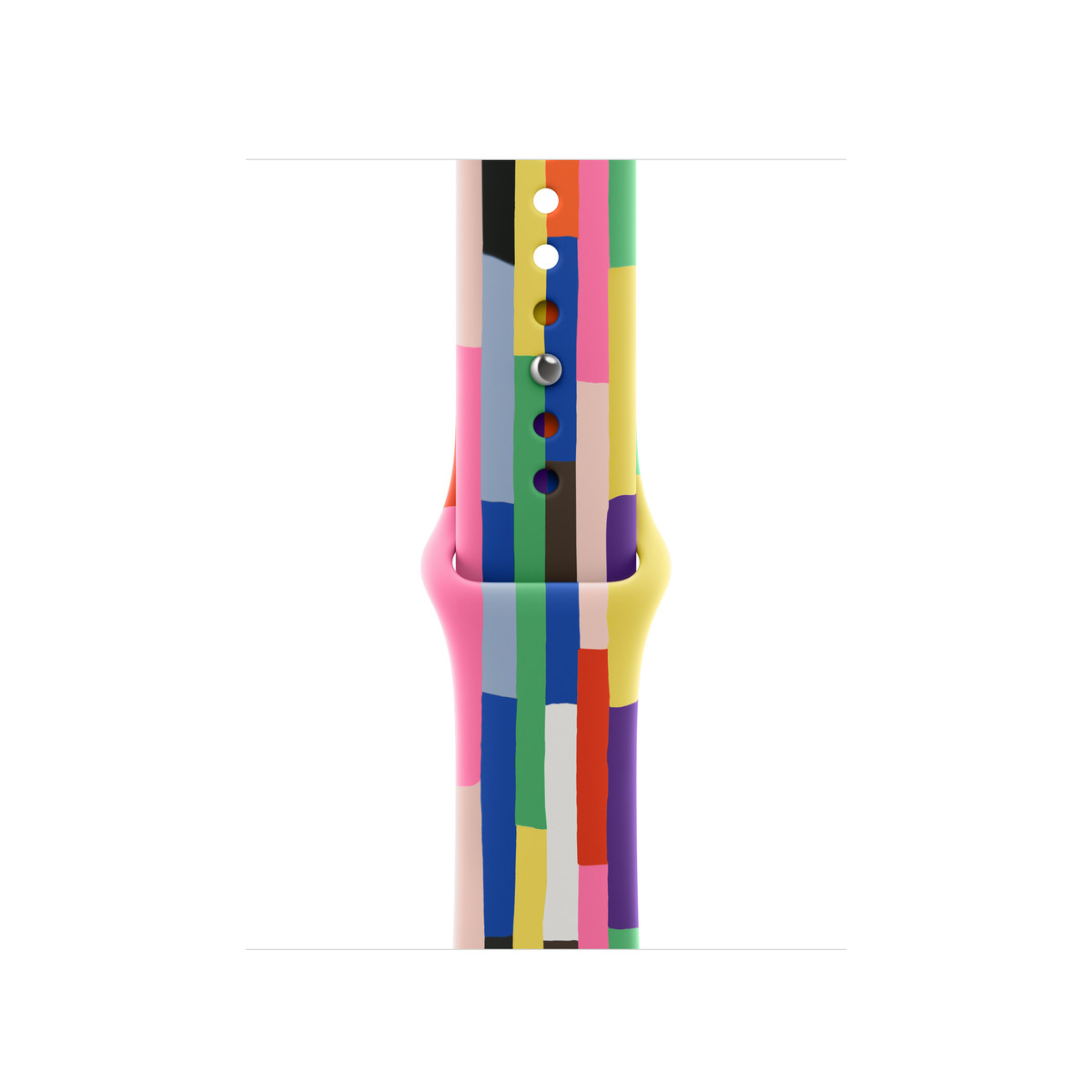 Apple - Apple Watch Pride Edition Sport Band - 40mm - S/M - Multicolor