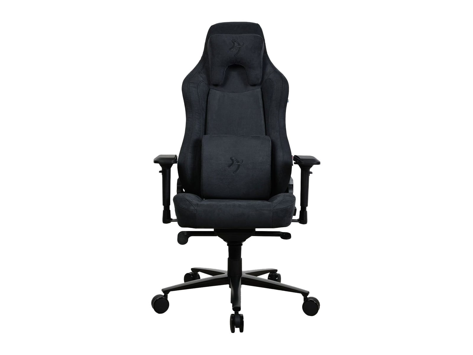 Arozzi - Vernazza Series Standard Gaming Chair in Pure Black Supersoft Finish - Black