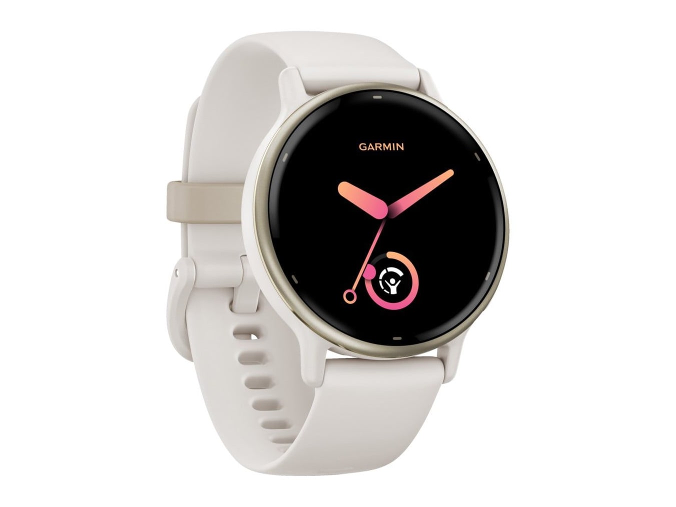 Garmin - vivoactive 5 Smart Watches - Ivory/Cream Gold