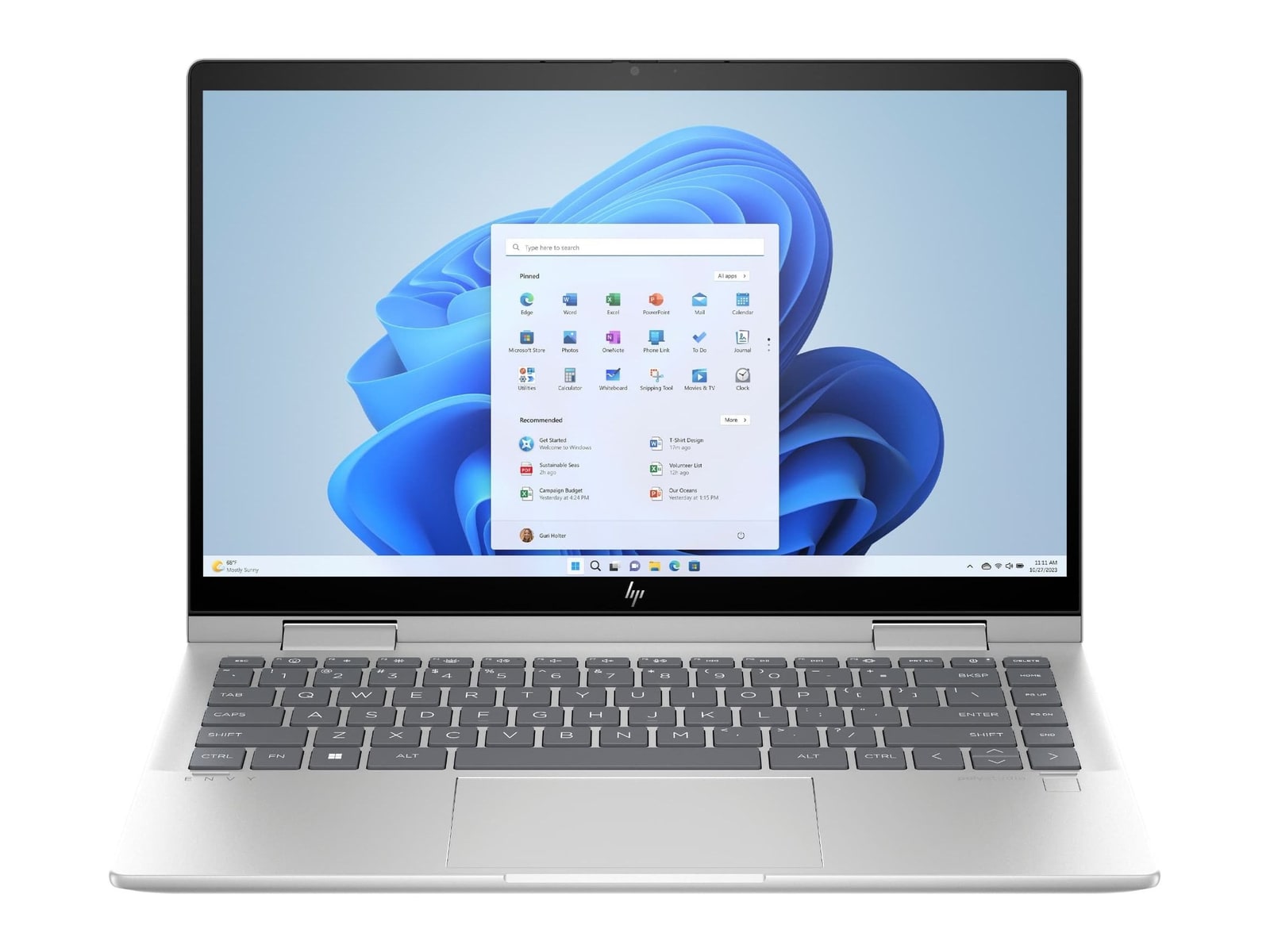 HP - Envy 14" - Intel Core 5 120U chip - 8GB Memory - 512GB SSD - Natural Silver