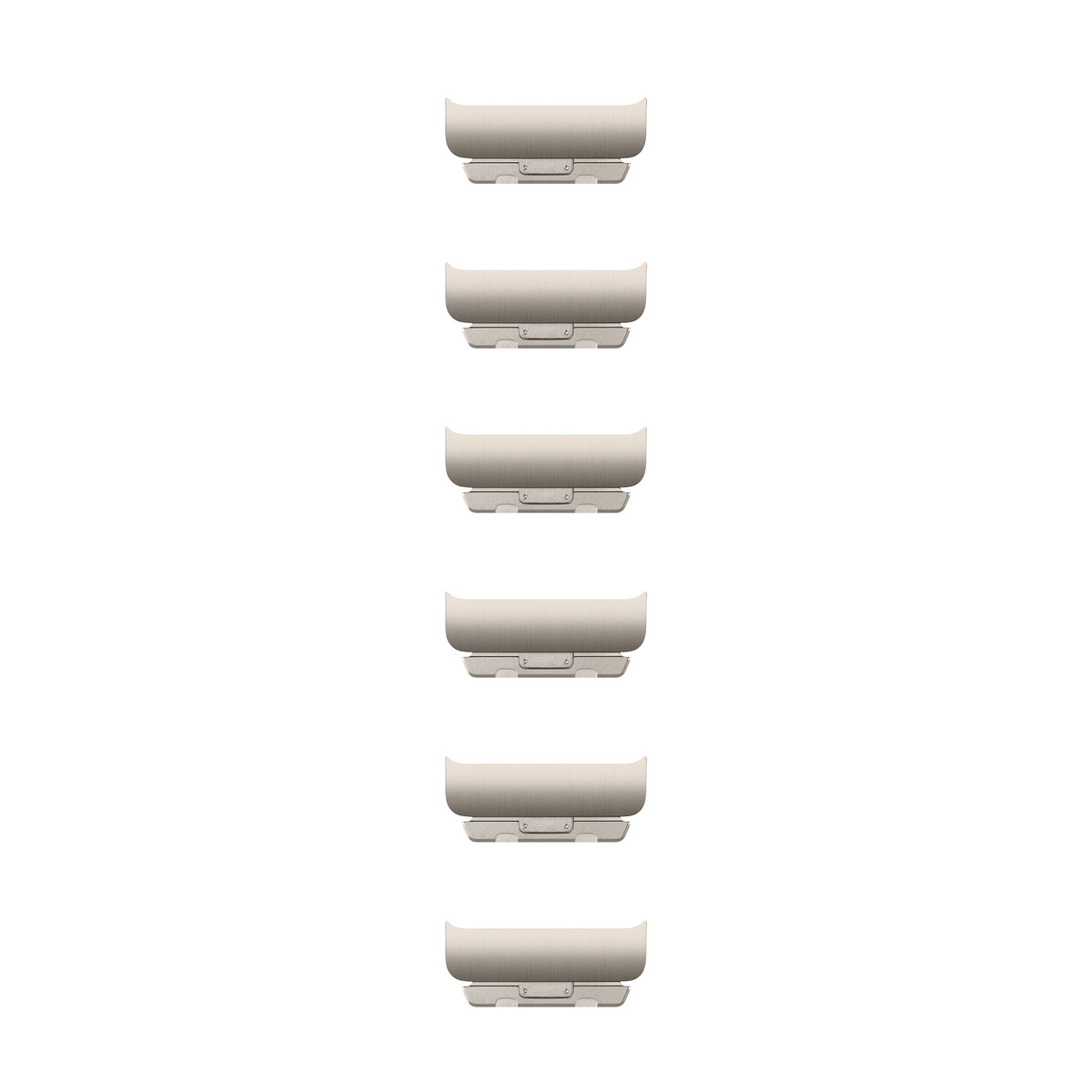 Apple - Apple Watch Link Bracelet Kit - 46mm - Natural
