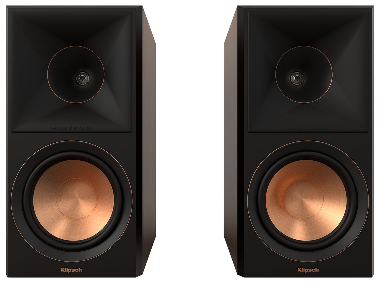 Klipsch - RP-600M II Reference Premiere Walnut Bookshelf (Pair) Speakers - Brown