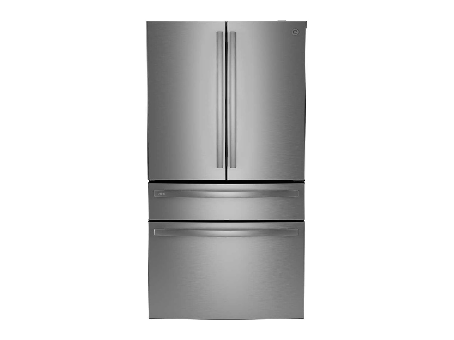 GE Appliances - PGD29BYTFS 36 in. 29 Cu. Ft. 4-Door French Door Smart Refrigerators