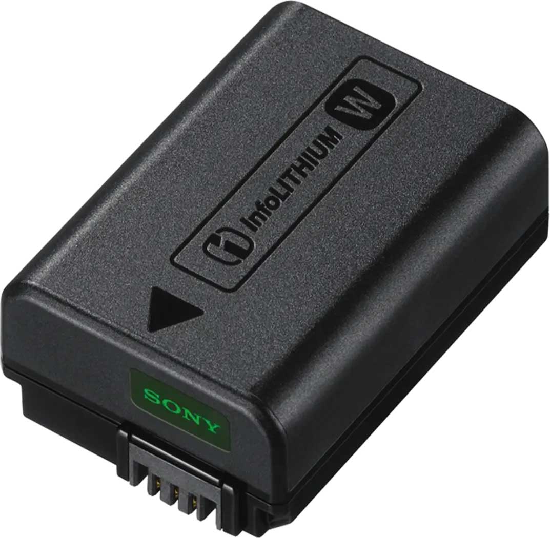 Sony - NP-FW50 Rechargeable Battery Pack Camera Accessories - Black
