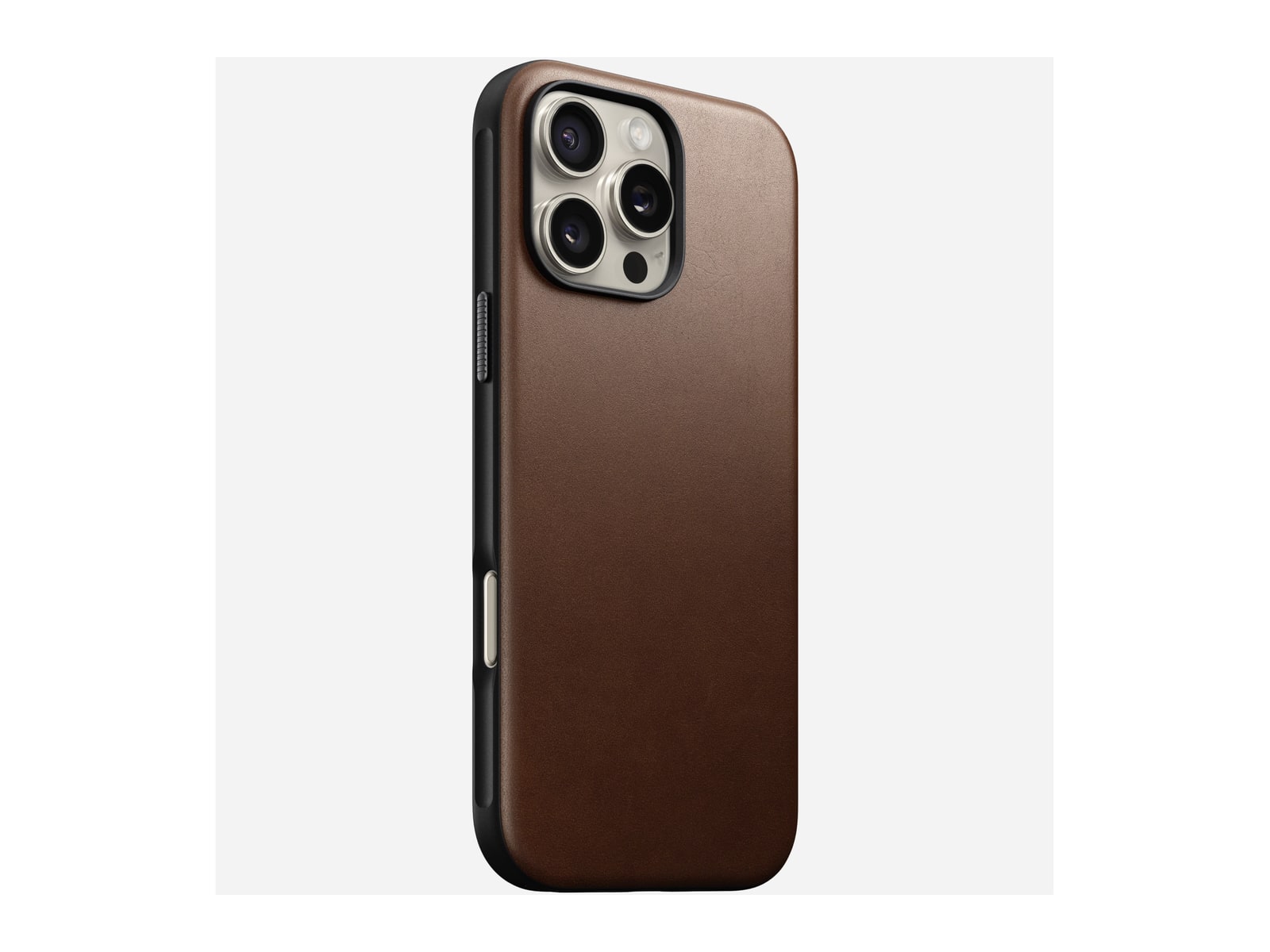 Nomad - Modern Leather Case - iPhone 16 Pro Max - Brown