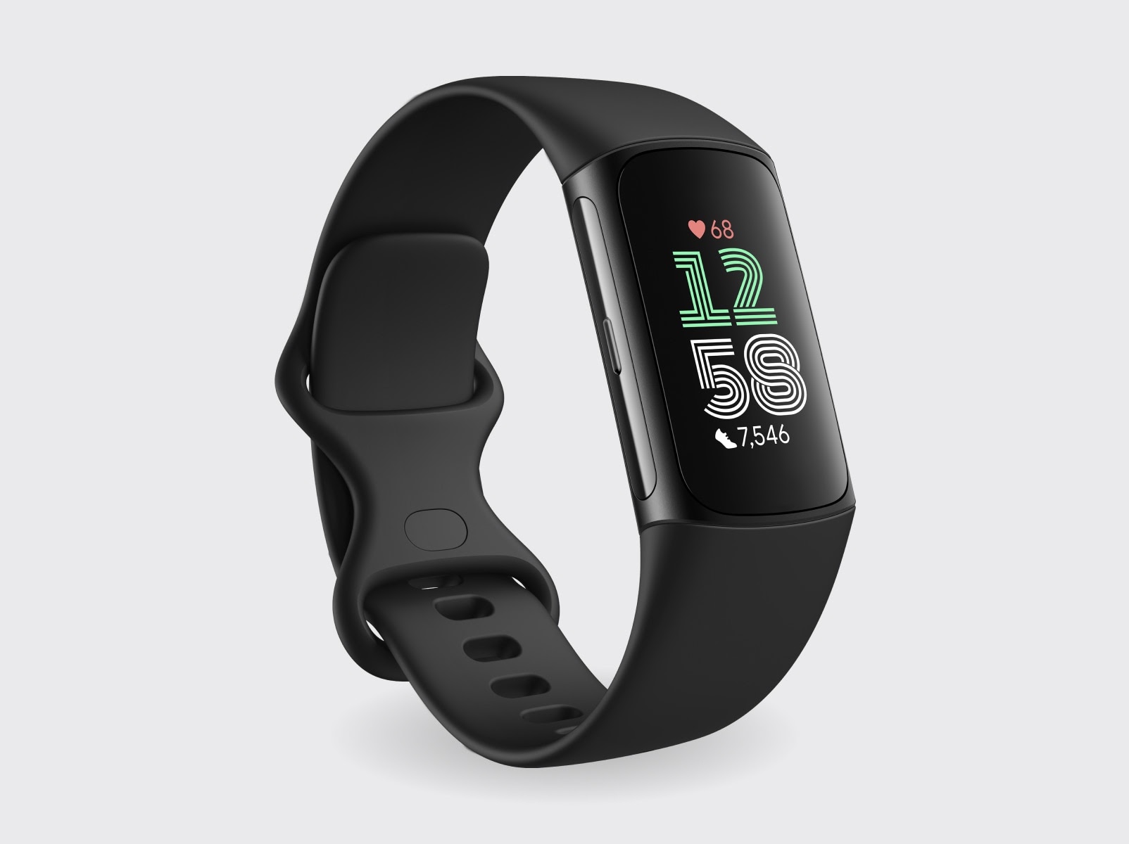 Fitbit - Charge 6 Fitness Tracker - Obsidian Black