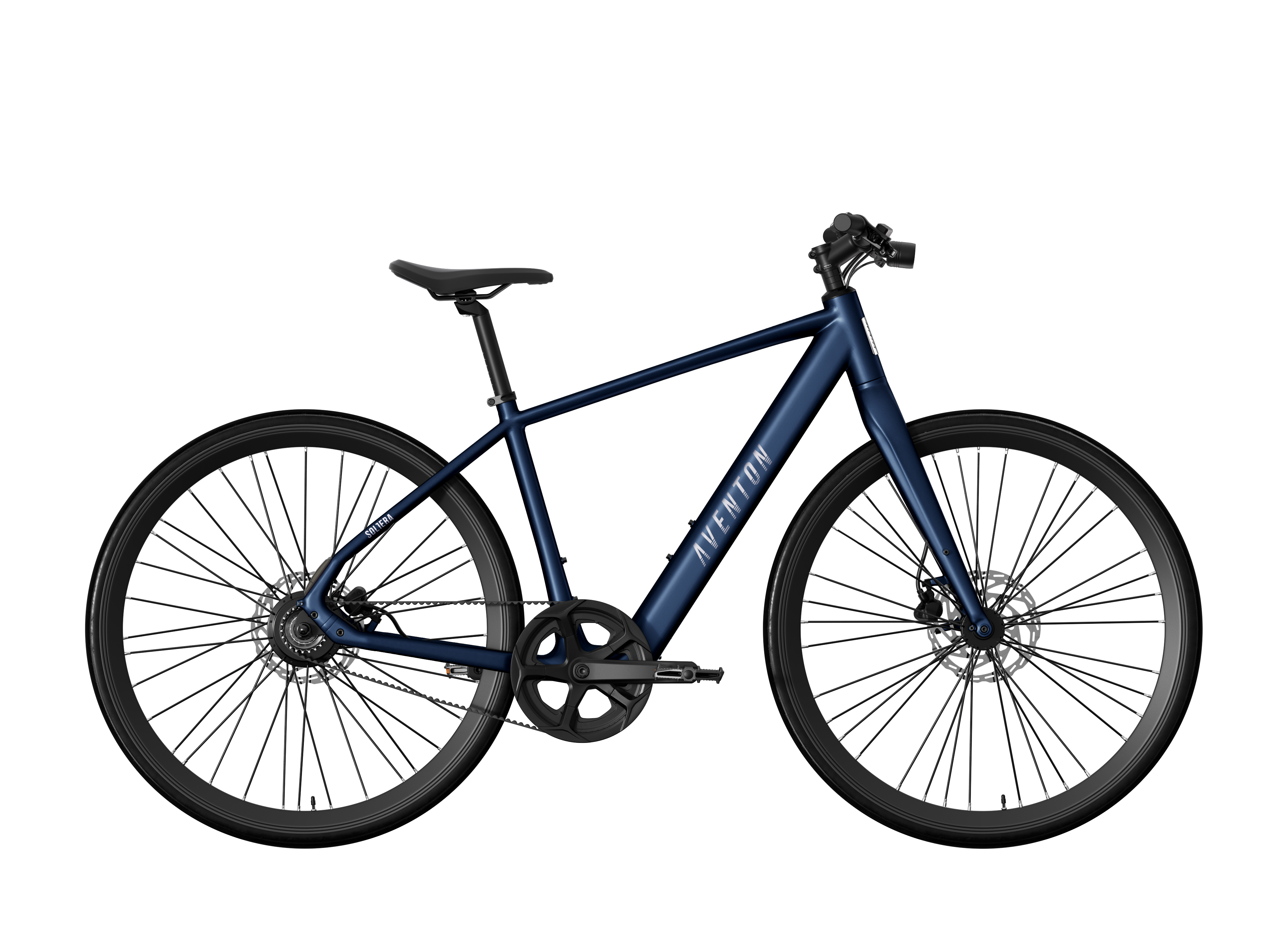 Aventon - Soltera 3 ADV Extra Large Matte Storm Blue Electric Bikes