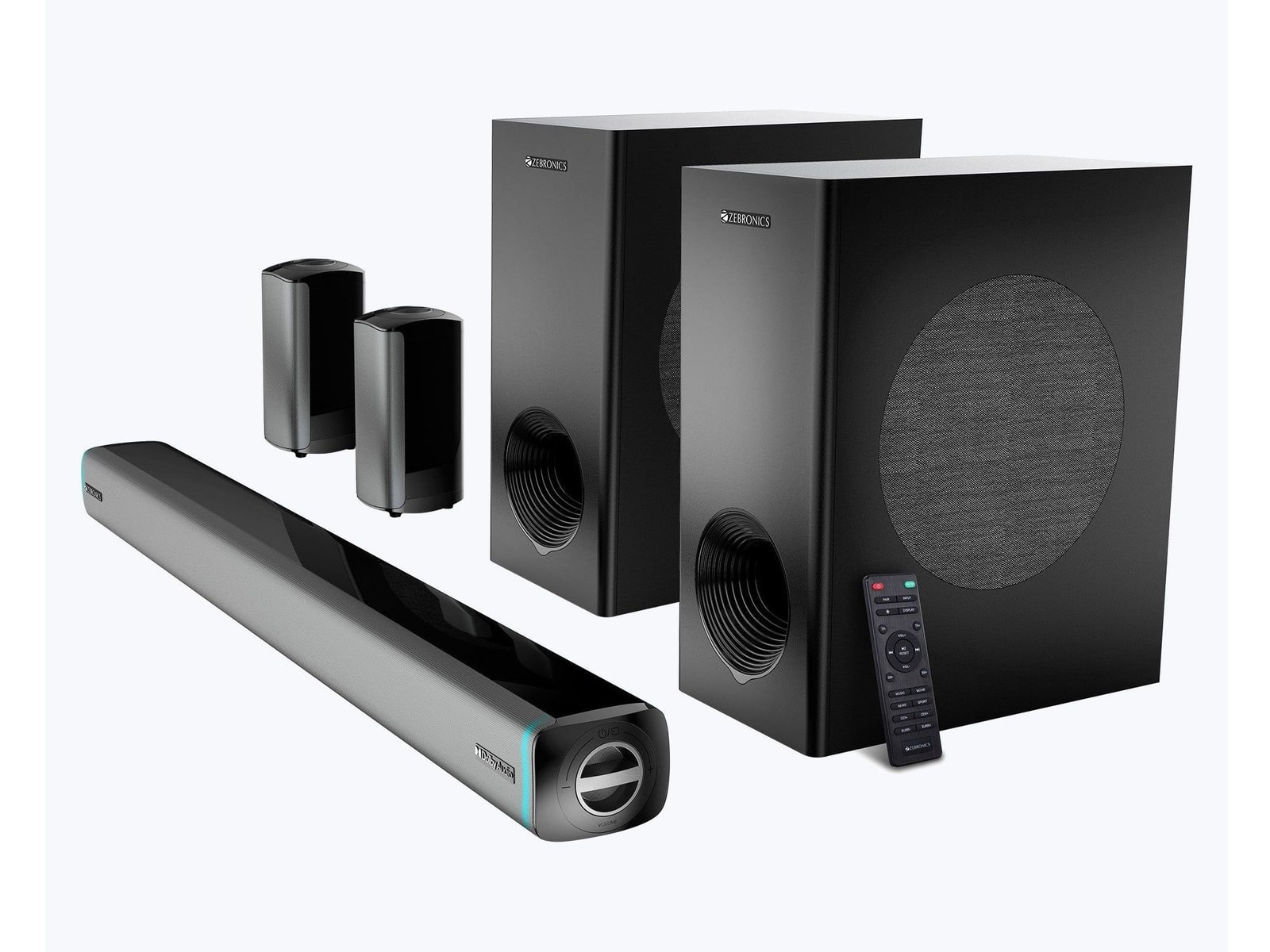 Zebronics - Zeb Juke Bar 9550 Pro Dolby 5.2 Soundbars