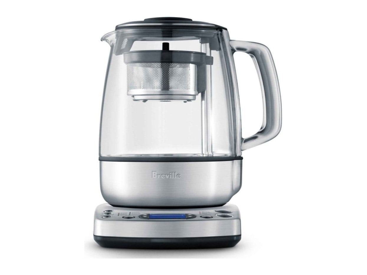 Breville - 1.6 Qt. Silver One-Touch Tea Maker Electric Kettles