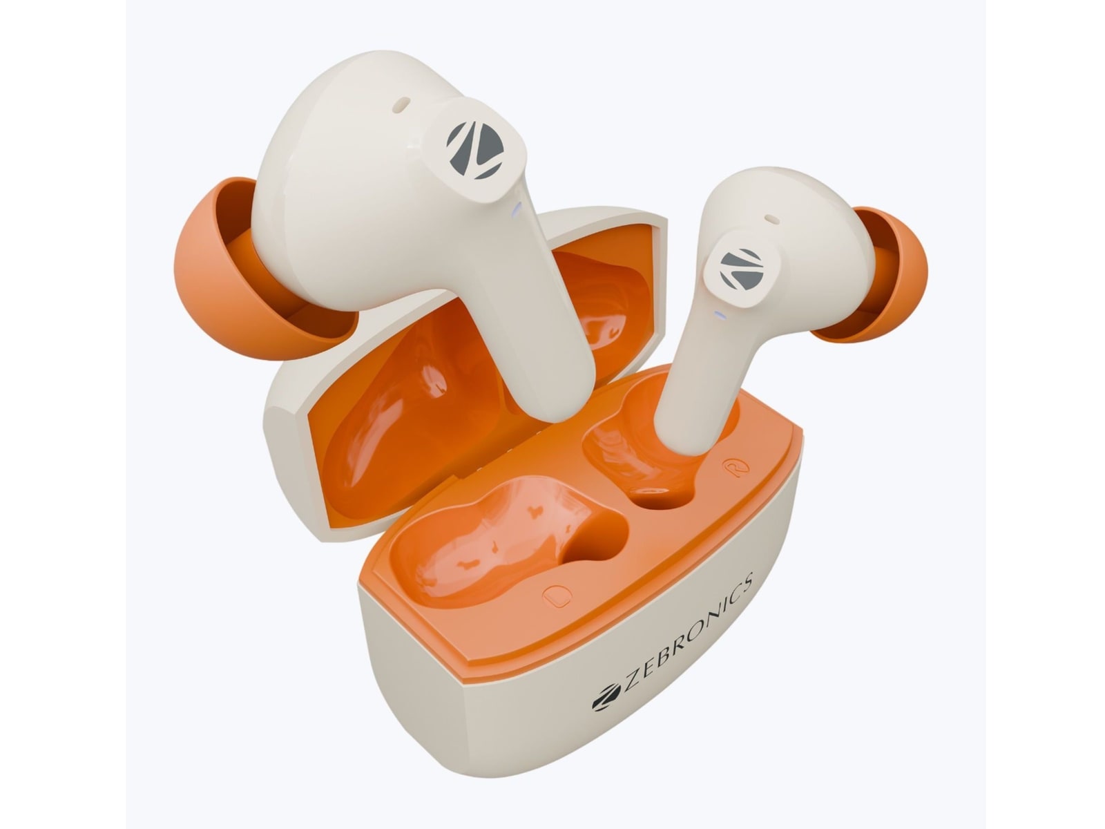 Zebronics - Zeb PODS 141 Pro True Wireless Earbuds - Beige