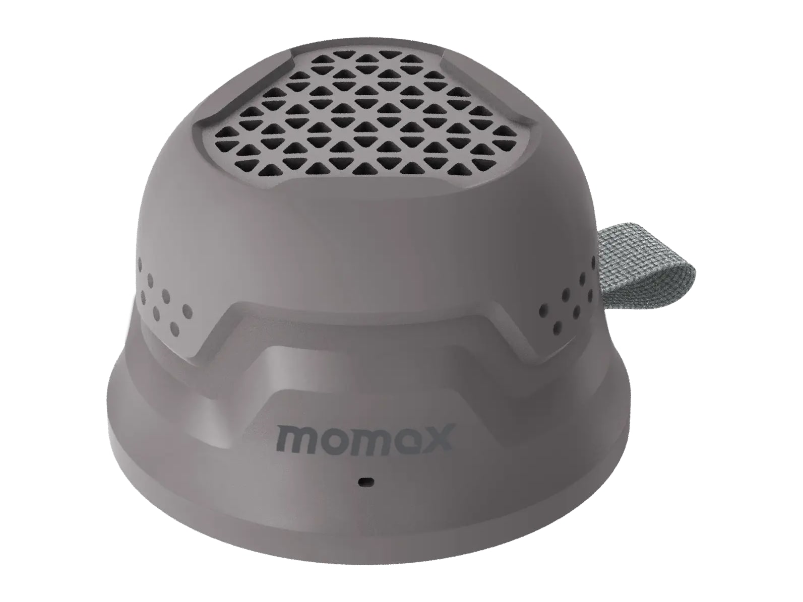 MOMAX - 1-Vibe Go Rugged Magnetic Portable True Portable Speakers - Gray