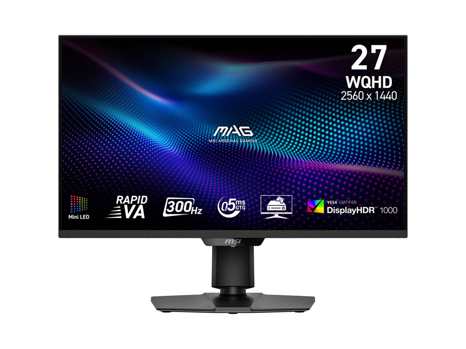 MSI - 27" MAG 274QPF X30MV WQHD 300Hz Gaming Monitors